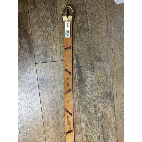Western Belt Bundle Fossil Leather Belts Lot of 3 Cowboy Y2K Boho main image 11